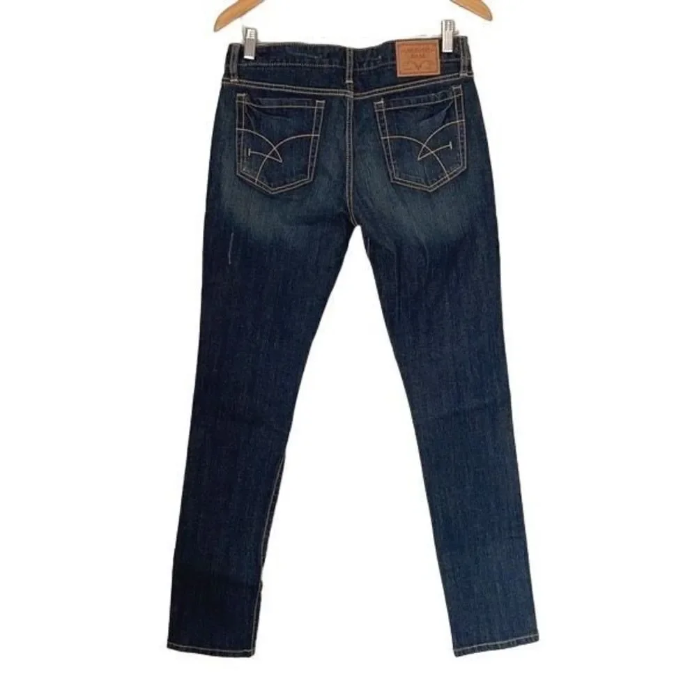 Amethyst Women's Skinny Jeans Denim Mid‎ Rise Slim Fit Stretch Blue Size 7